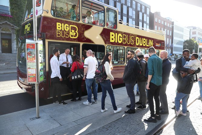 Big Bus Dublin Hop-on, Hop-off Sightseeing Tour with Live Guide - Jameson, the visitor centre, and Parnell Square