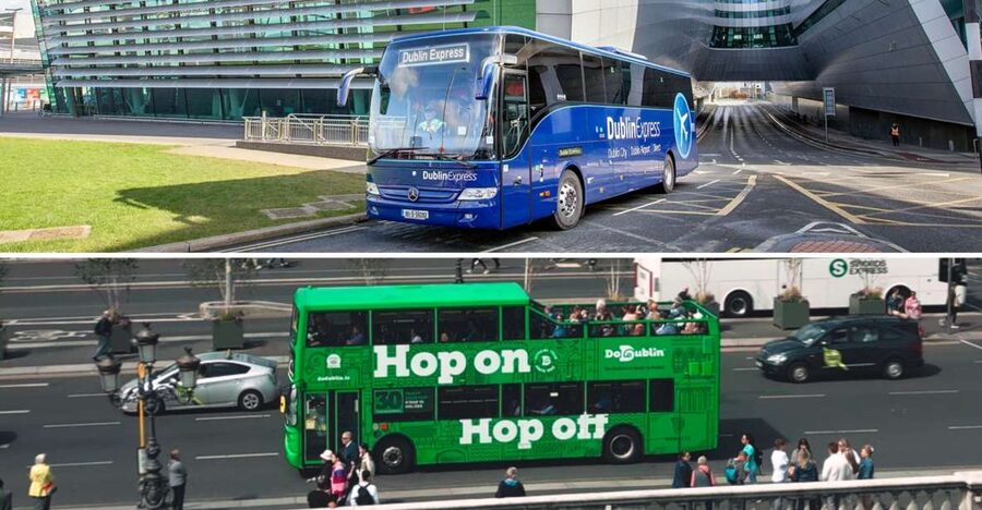 Dublin: Airport Transfer and Hop-On Hop-Off Bus Ticket - Choose route 782 or 784 for your airport ride