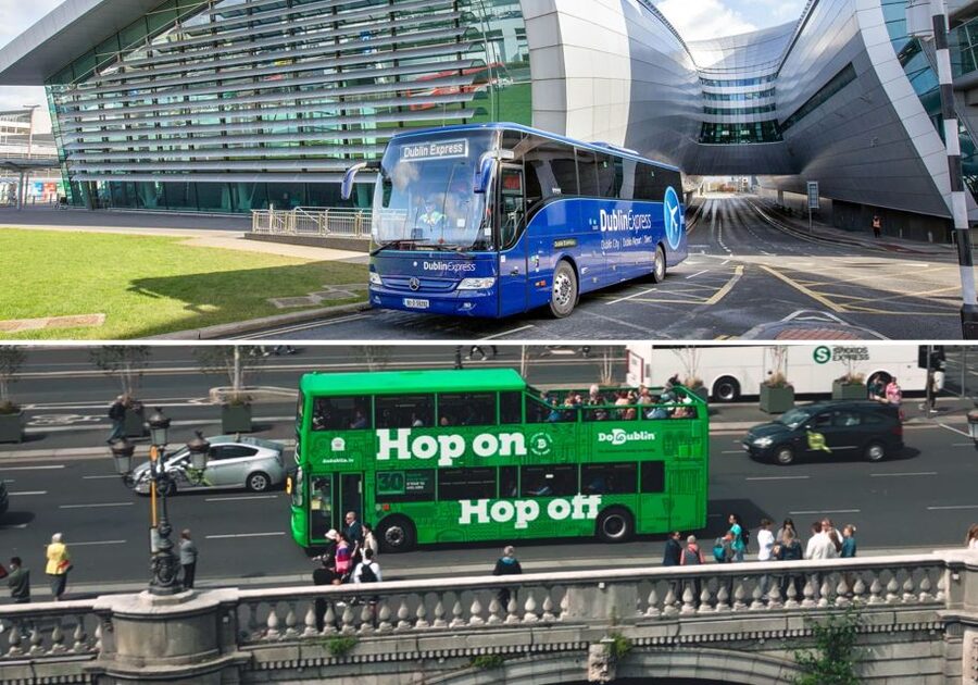 Dublin: Airport Transfer and Hop-On Hop-Off Bus Ticket - Make the green bus your first city orientation