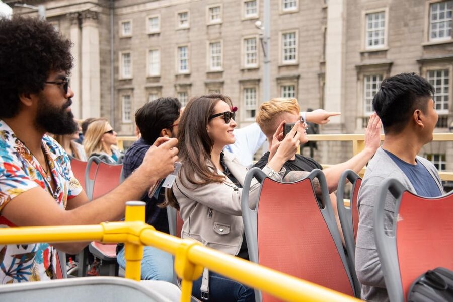 Dublin: Big Bus Hop-On, Hop-Off Tour with Live Guide - The walking tour adds a closer look at the centre