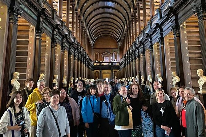 Dublin Book of Kells, Castle and Molly Malone Statue Guided Tour - Trinity College gives the story its setting