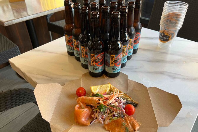 Dublin Coastal Craft Beer and Seafood Trail - Howth Lighthouse and the seafood platter