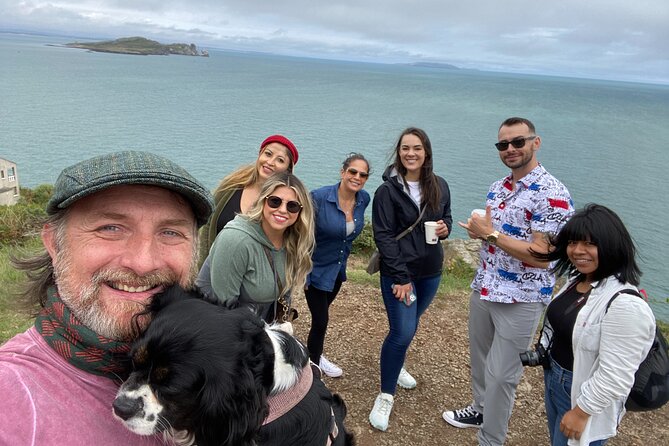 Dublin Coastal Hike, Pints & Puppies Adventure - The lighthouse, abbey ruins, and Martello tower