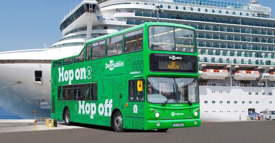 Dublin: Cruise Excursion Hop-On Hop-Off Tour & Rail Ticket - What to know before you go
