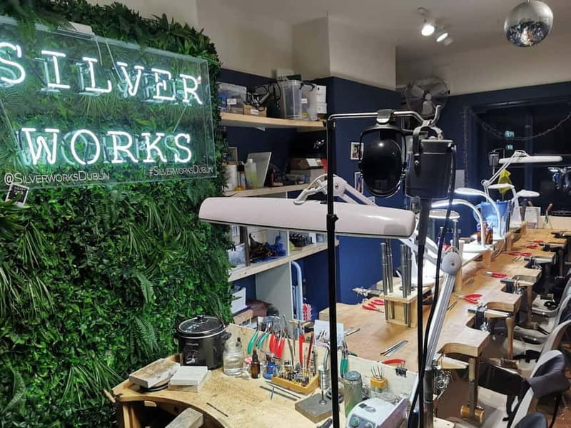 Dublin: Forge a Silver Ring Workshop on Drury Street - Measuring and cutting your silver