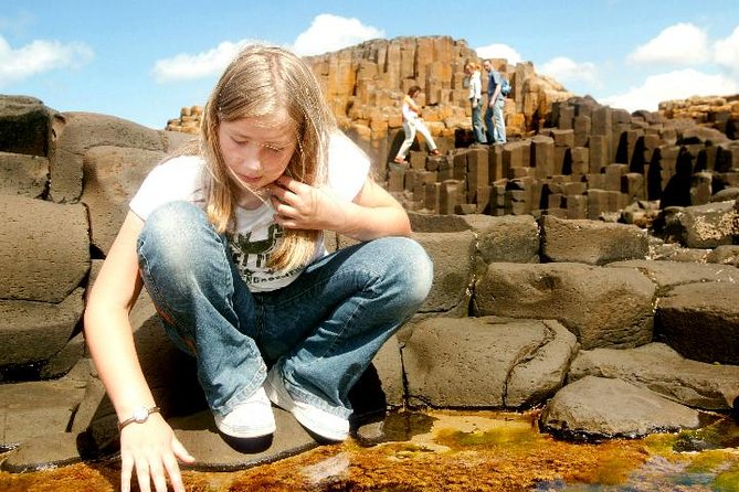 Dublin: Giant's Causeway, Dark Hedges, Dunluce and Belfast Titanic entrance fee - Two hours at Giant’s Causeway, the day’s main walk
