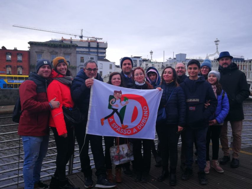 Dublin Highlights: 2.45-Hour Walking Tour in Italian - What $28 gets you, and what it does not