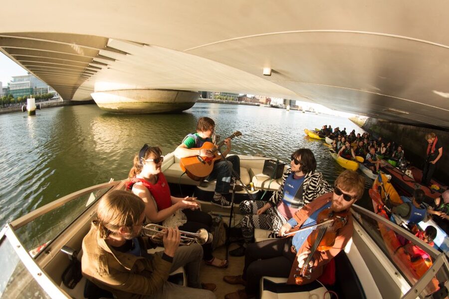 Dublin: Music Under the Bridges Kayaking Tour - Seeing Dublin from river level