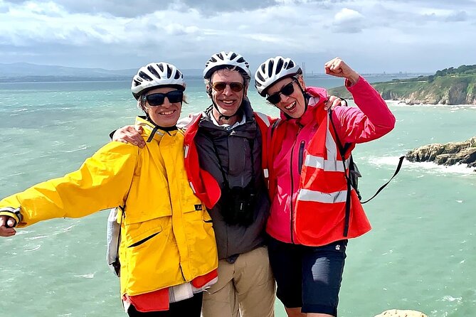 Dublin Panoramic e-Bike Tour with Howth Adventures - Climbing toward Howth Head