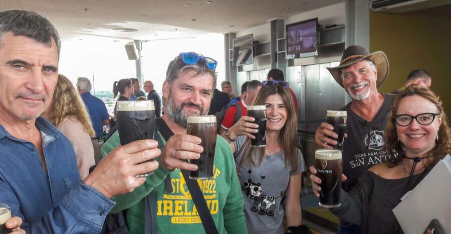 Dublin: Skip-the-Line Guinness and Jameson Whiskey Tour - The Brazen Head adds a walking break