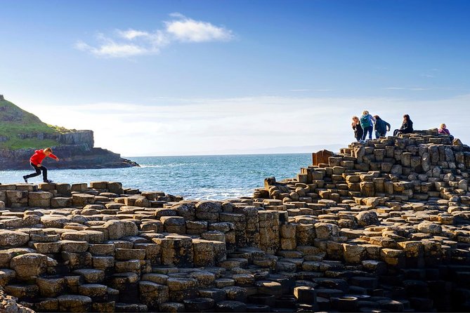 Dublin to Belfast Black Cab, Dunluce Castle and Giant's Causeway - Dunluce Castle is a short stop with a dramatic setting