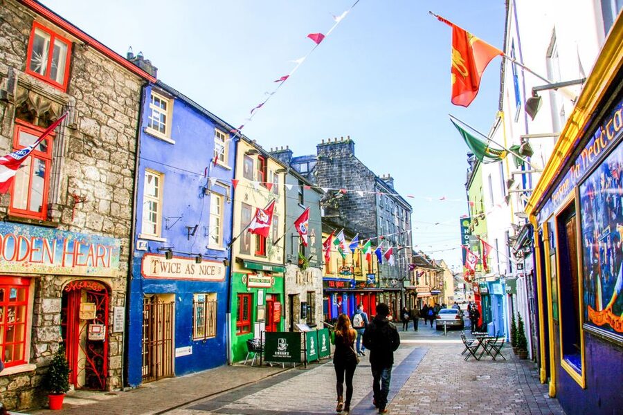 From Dublin: Cliffs of Moher, Burren & Galway City Day Tour - Kinvara, Galway Bay and the coastal route