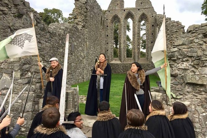 From Dublin: Game of Thrones Winterfell Locations Trek - Inch Abbey: a final ruin and photo stop