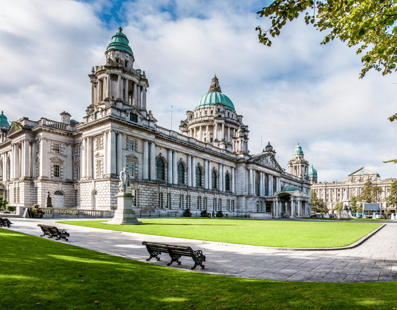 From Dublin: Giant's Causeway, Dark Hedge & Belfast Tour - Belfast: a brief first look