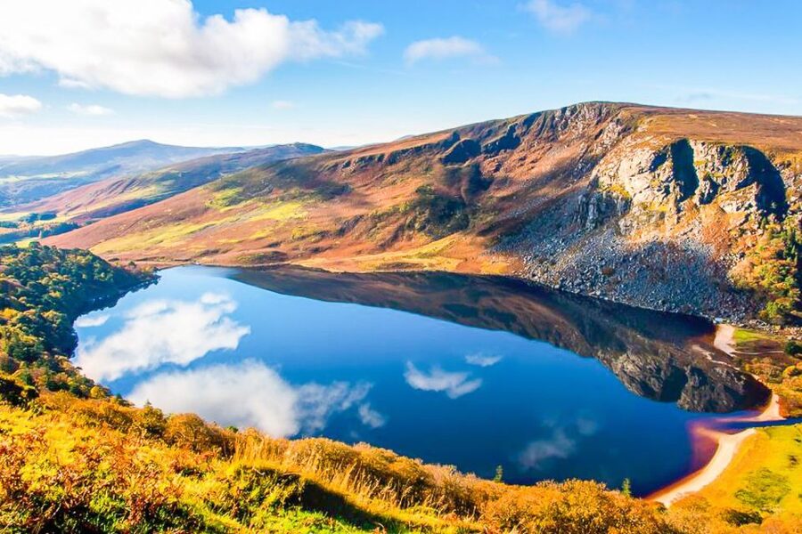 From Dublin: Glendalough & Wicklow Mountains Morning Tour - From Dublin streets to Wicklow hills