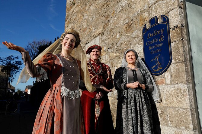 Interactive Living History in Dalkey Castle near Dublin City - A castle where the lesson has a cast