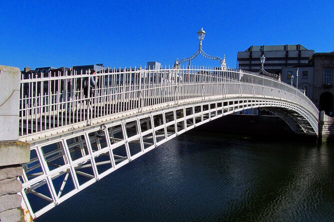 Private Fantastic Walking Tour of Dublin - Across the Liffey on the Ha’penny Bridge