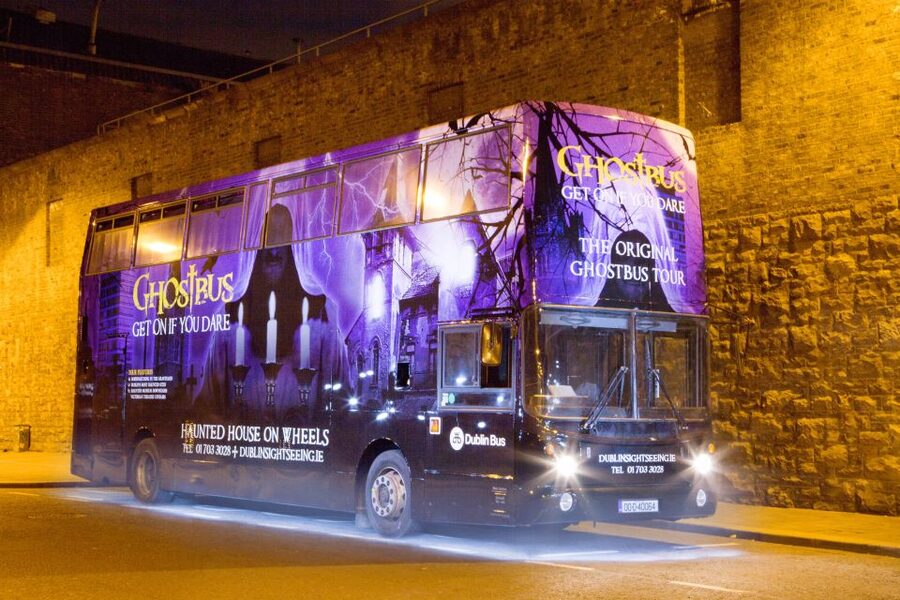 The Dublin Ghostbus Tour - Graveyard stops bring the history closer