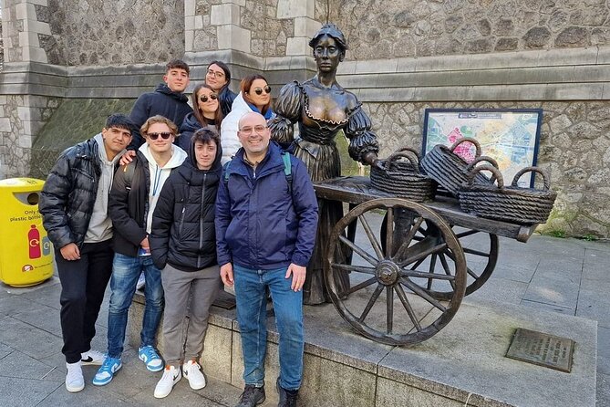 The Dublin Private Walking Tour - Crossing the Liffey and approaching Trinity